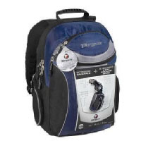 Targus Notebook Backpack & Retractable 4-way Scrolling Mouse (BEU3041P) Targus Notebook Backpack & Retractable 4-way Scrolling Mouse (BEU3041P)